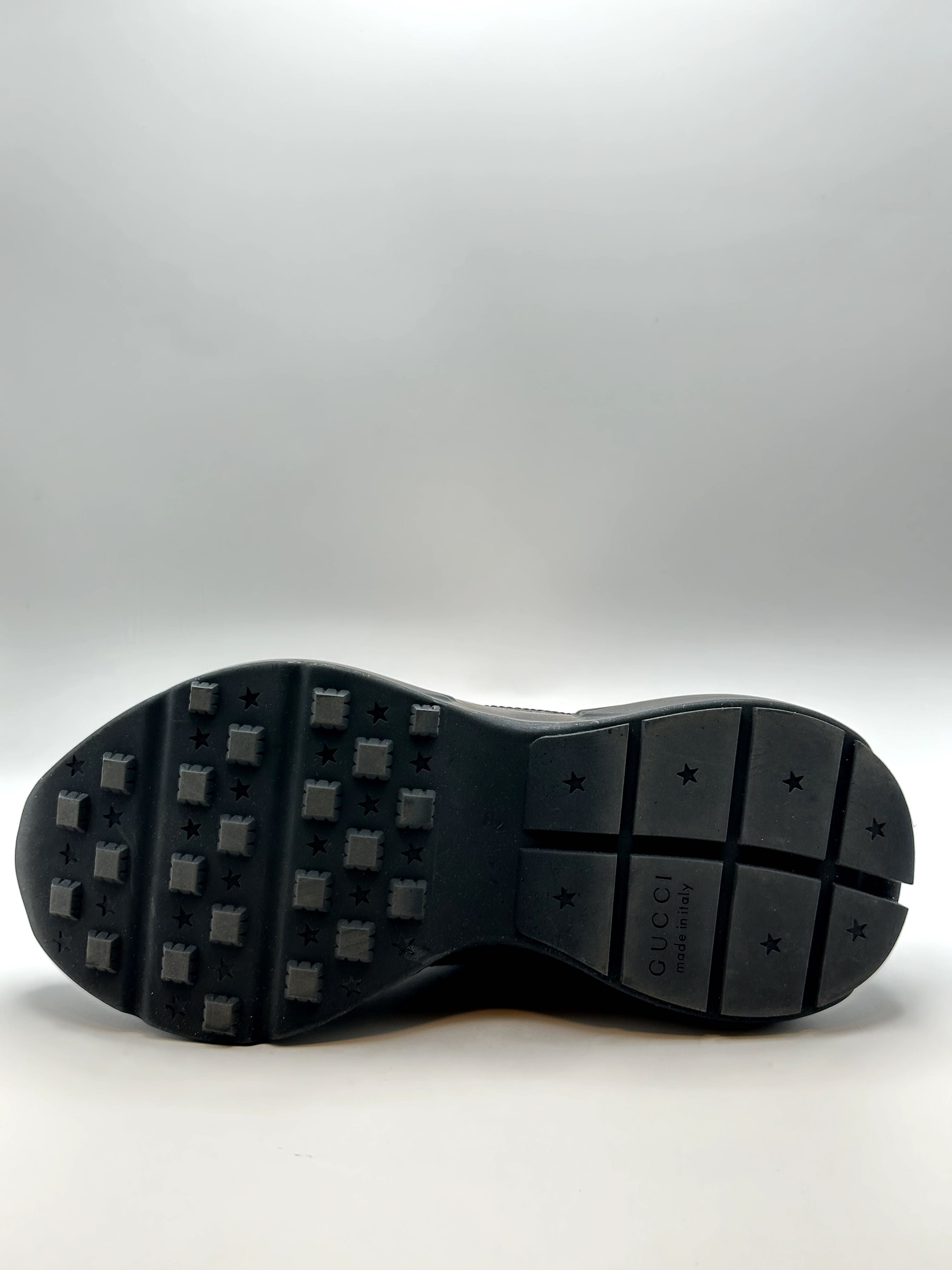 Gucci Rhyton Full Black Multilogo Sneakers