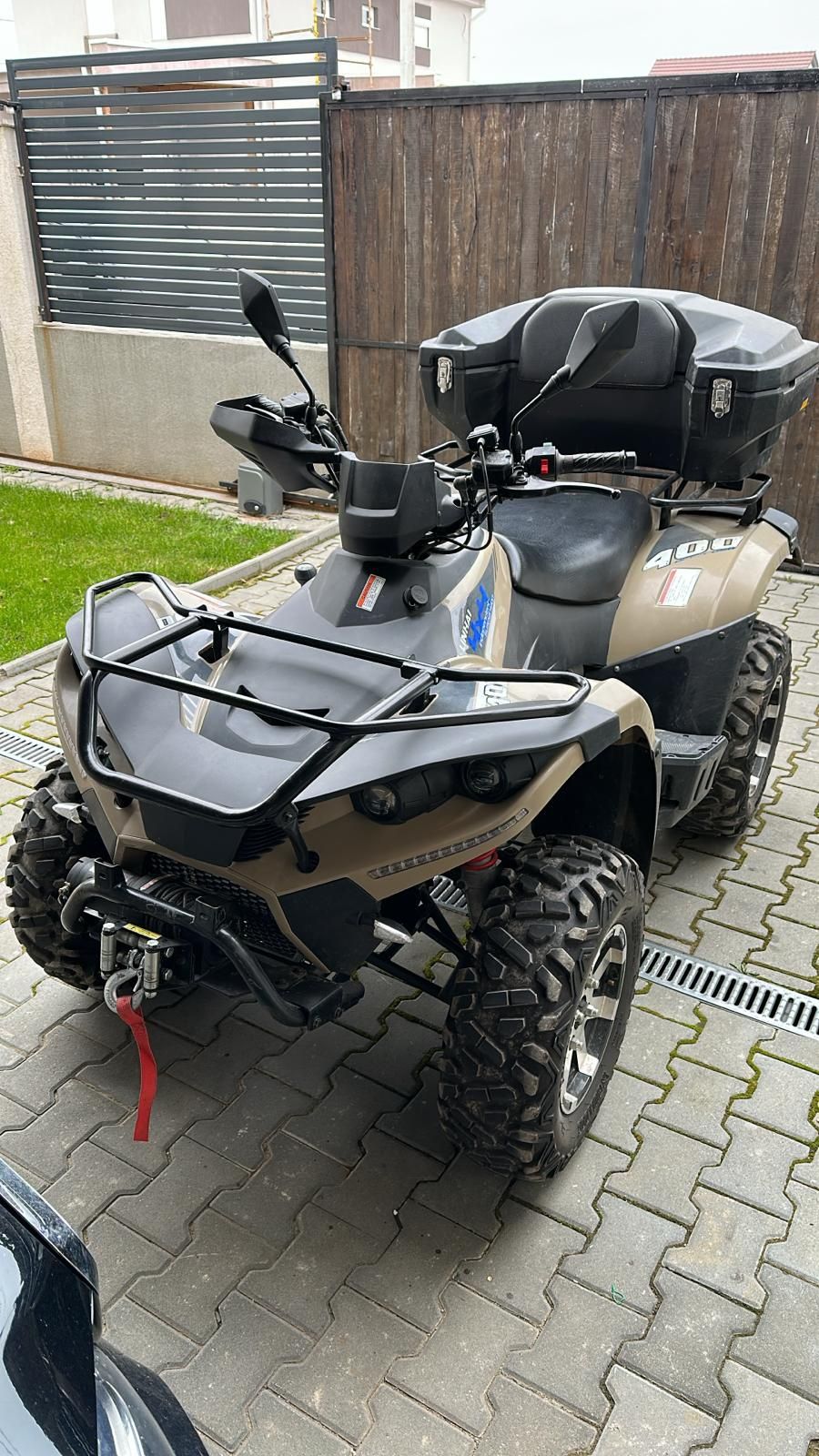 Atv linhai dragonfly 400, 4x4 din 2020