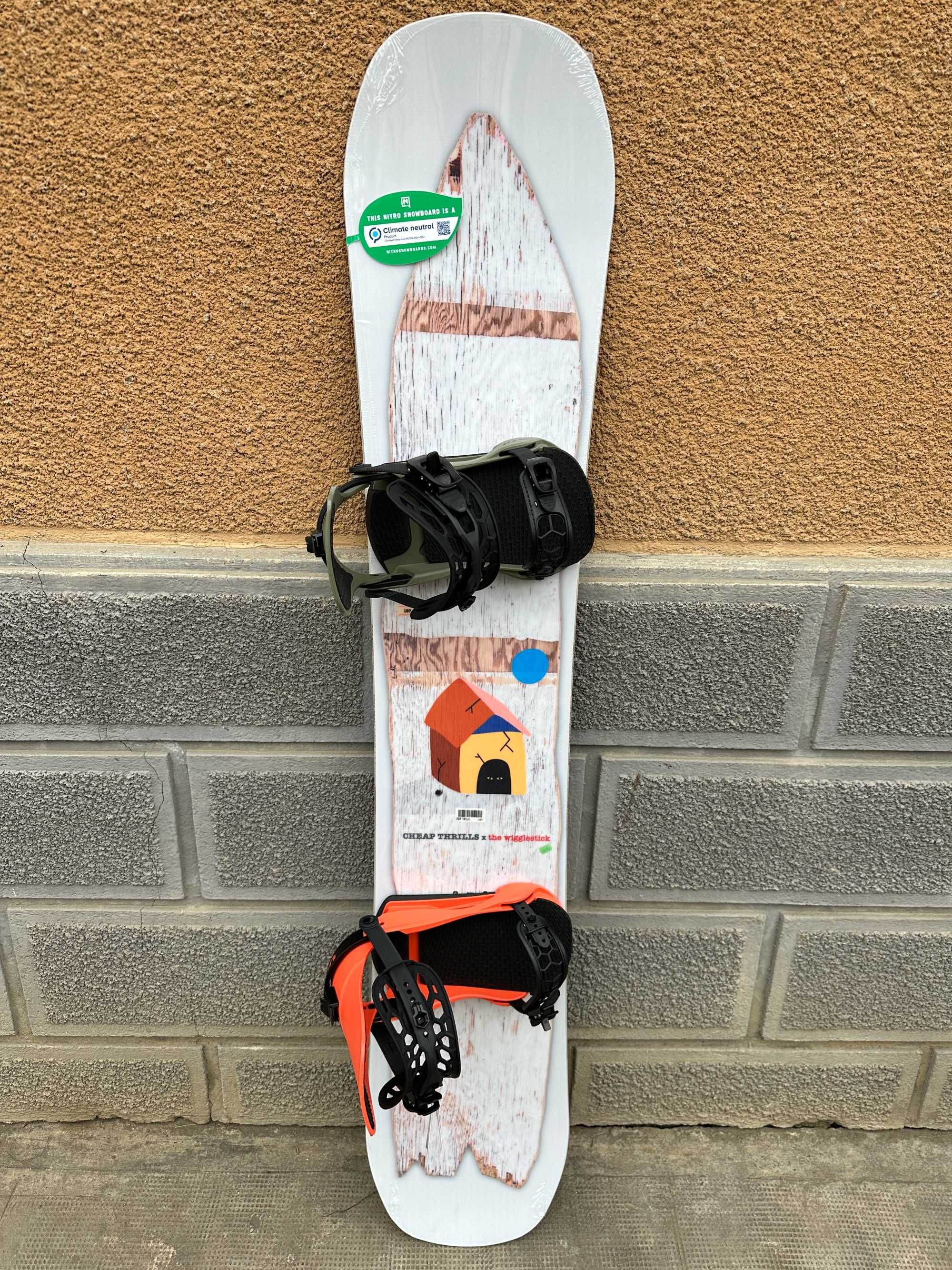 placa noua snowboard nitro cheap thrills rental L157cm