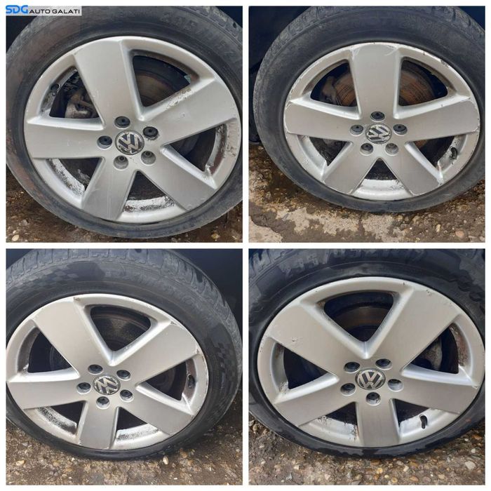 Set 4 Jante Roti Aliaj 235 45 17 R17 5x112 Volkswagen Golf 7 2013 - 2017 [0414]