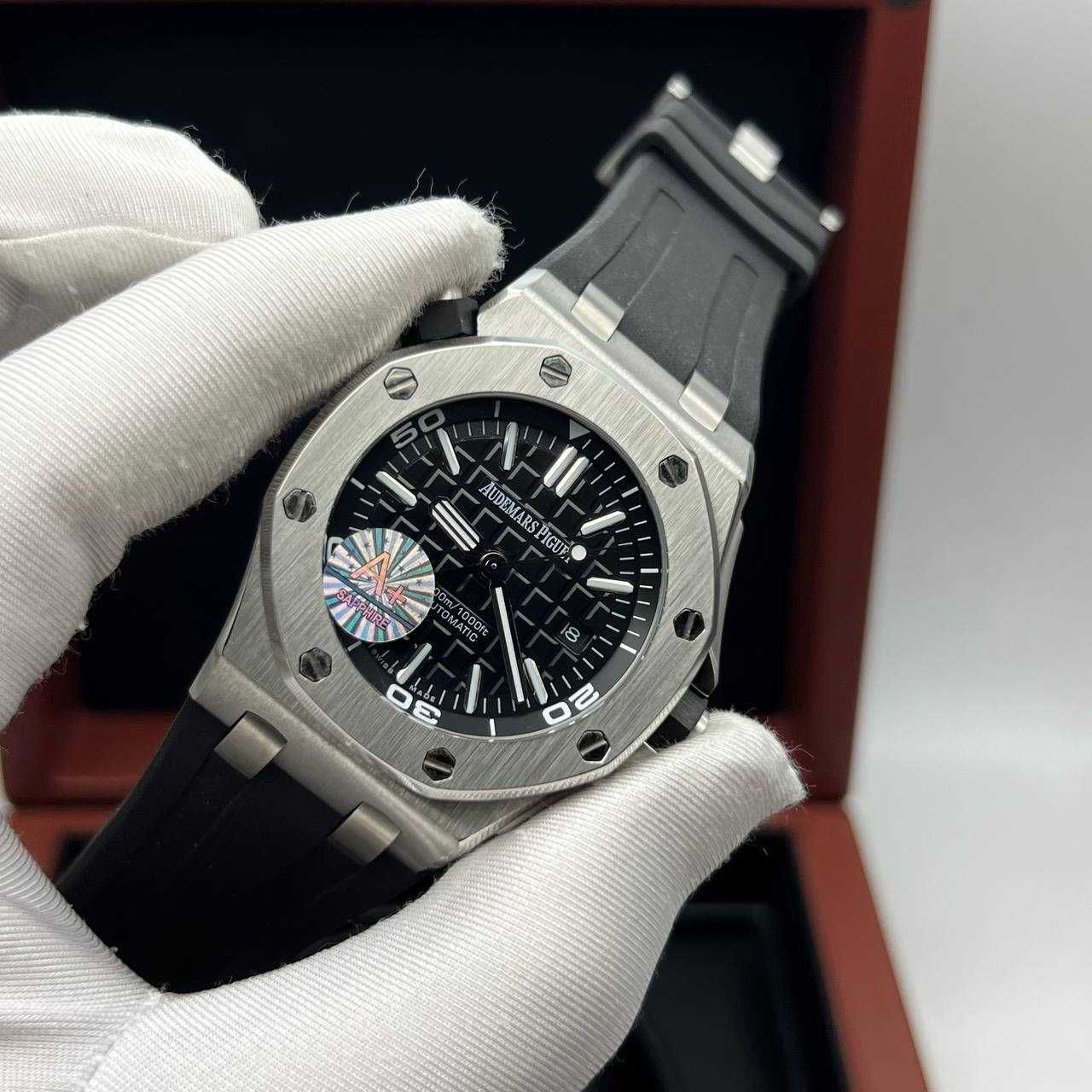 audemars piguet offshore diver silver black
