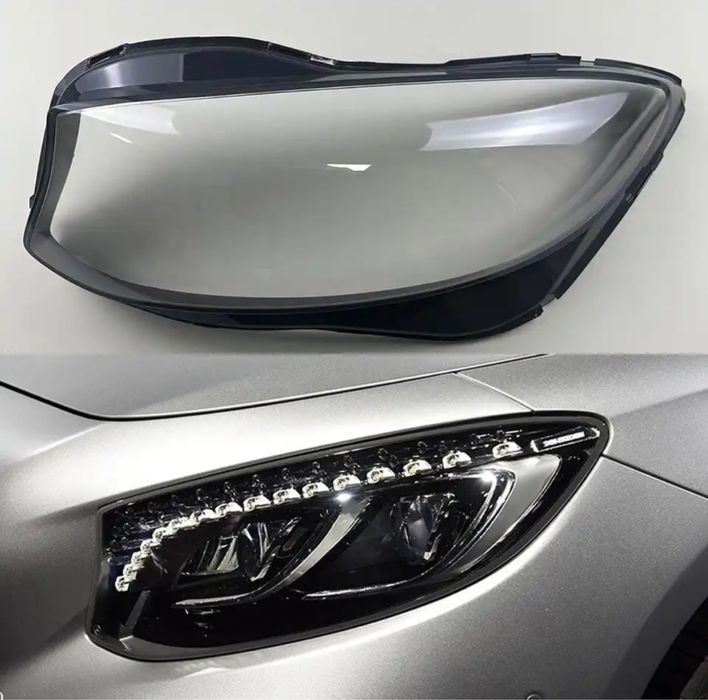 Mercedes S coupe w217 купе капаци фар фарове стъкло Ремонт