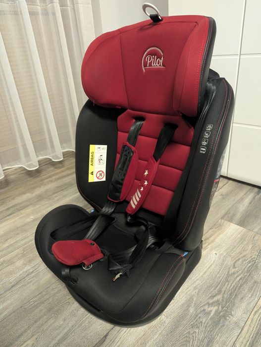 Детски столчета CANGAROO PILOT ISOFIX 360- Червен и Син