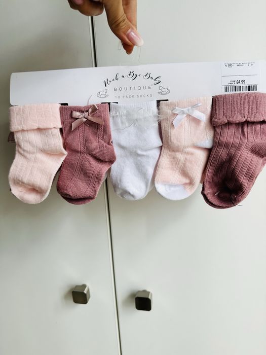 Primark Ромпъри НОВО 0-1м, 1-3м боди