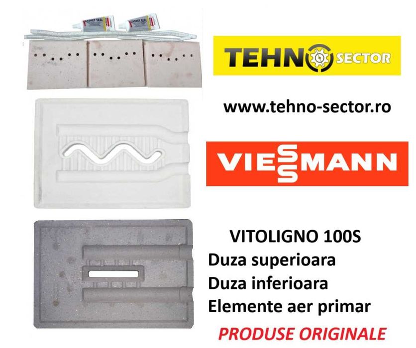 Duza ceramica, cenusar,  Viessmann Vitoligno 100s VL1A model vechi