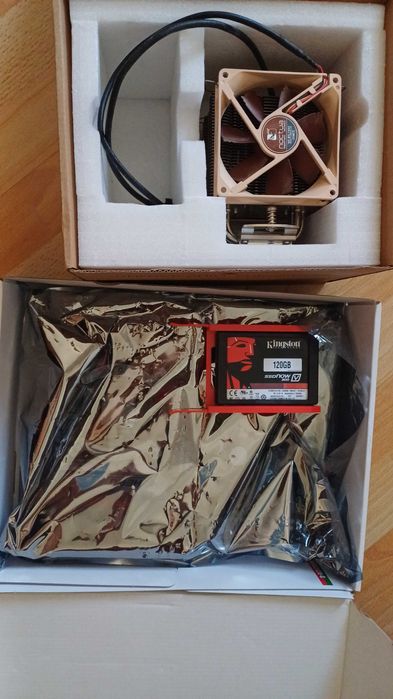 Kit gaming i7 1TB stocare 128gb ssd placa de baza asus cooler NOCTUA