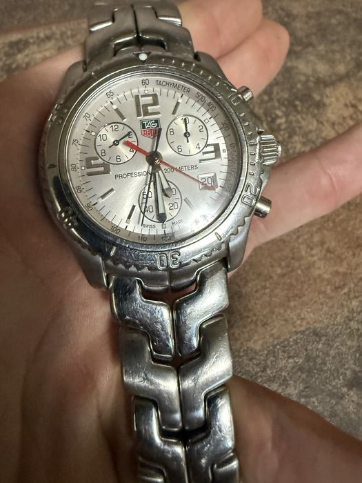 Tag Heuer Cronograph Silver Dial Quartz