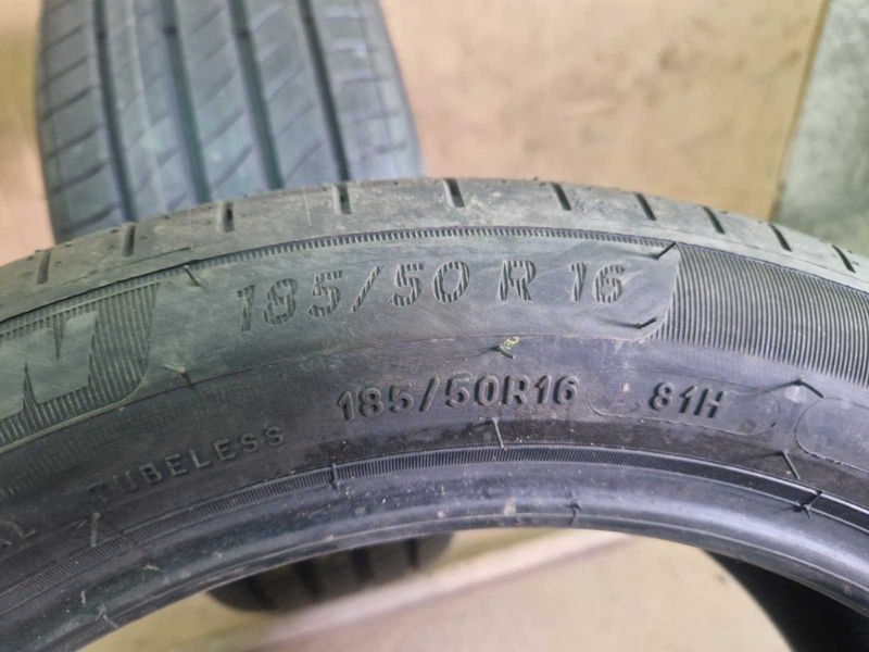 2 Michelin R16 185/50
нови летни гуми
DOT2922