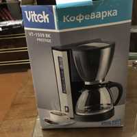 Кофеварка Vitek, VT-1509 BK