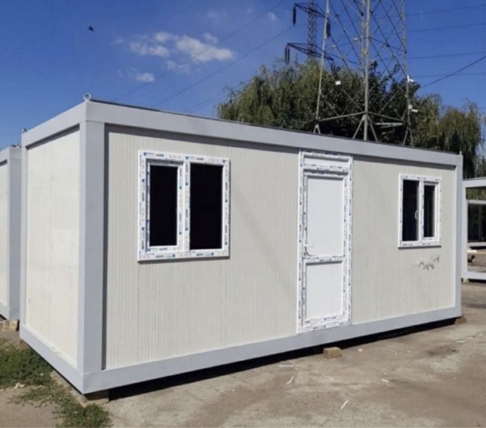 Container birou containere vitrina șantier fast food pază