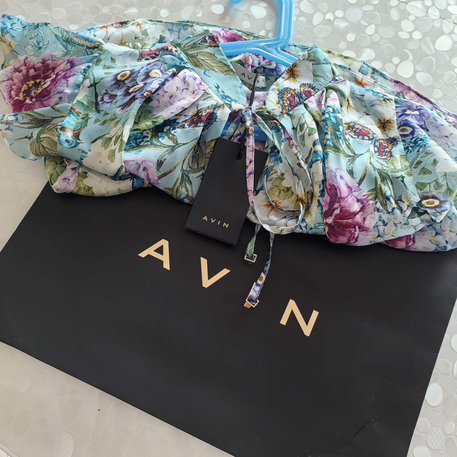 Авин/Avin топ/ ацетатна коприна