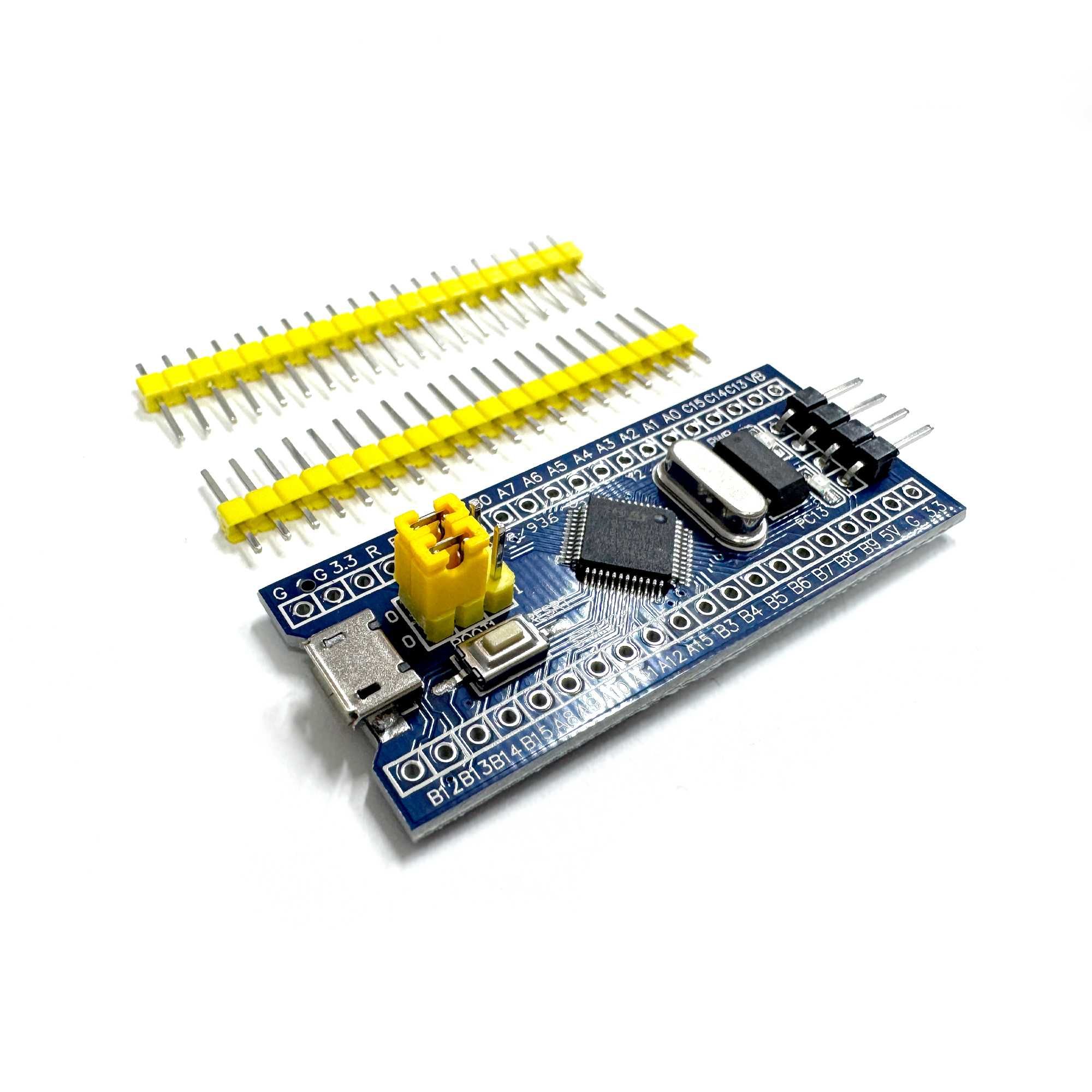 STM32F103C8T6 — компактная плата на ARM Cortex-M3