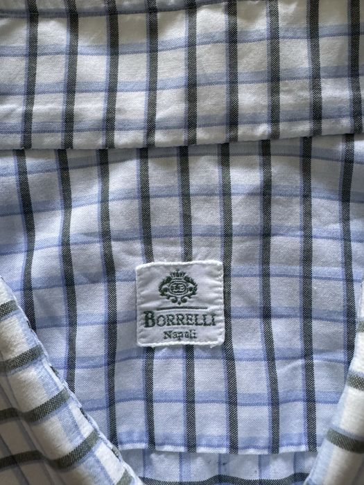 Borrelli,cămașă.bărbați,măr.3XL(44)