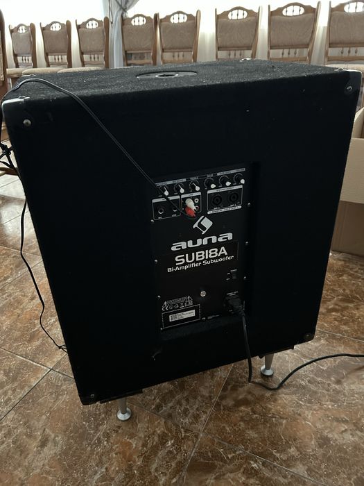 Statie reciver Denon Avr x2400H si subwoofer
