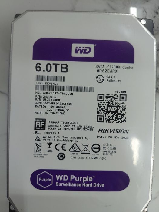 Продам жесткий диск 6 тб
