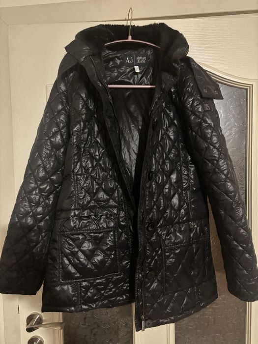 Armani тренчкод с качулка