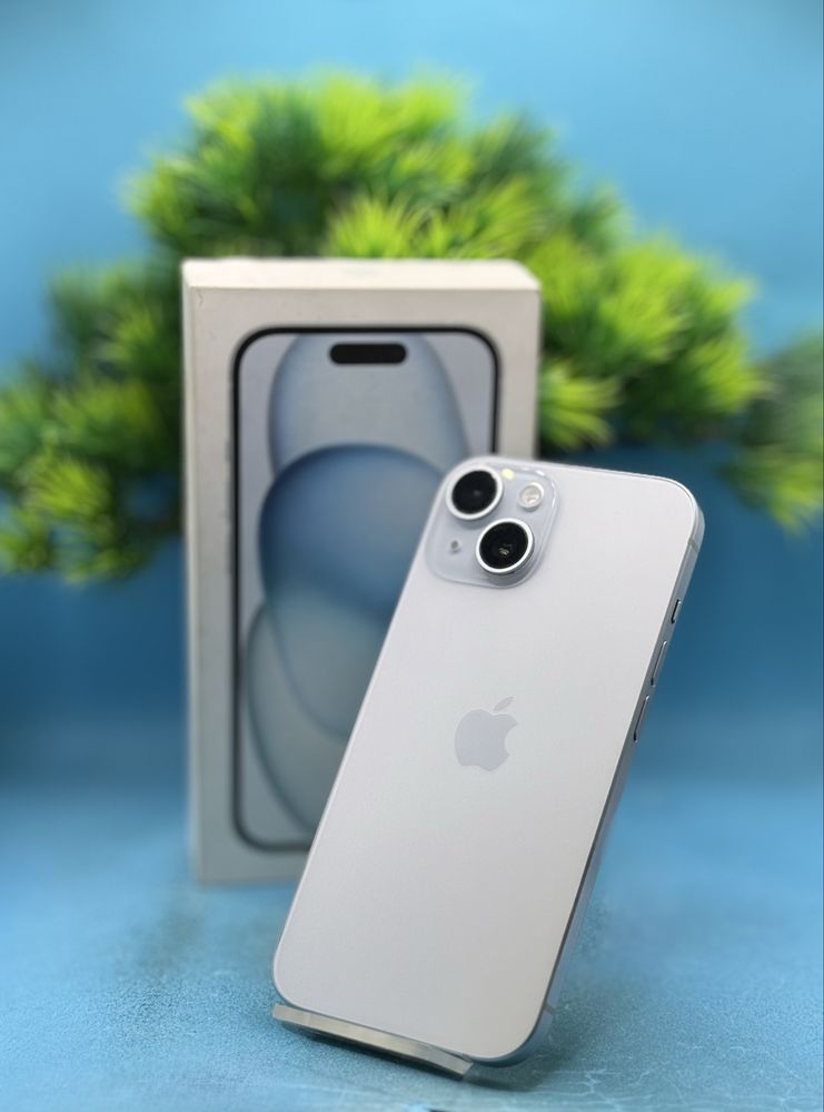 ОТЛИЧЕН!!! Apple iPhone 15, 128GB, 5G, Blue