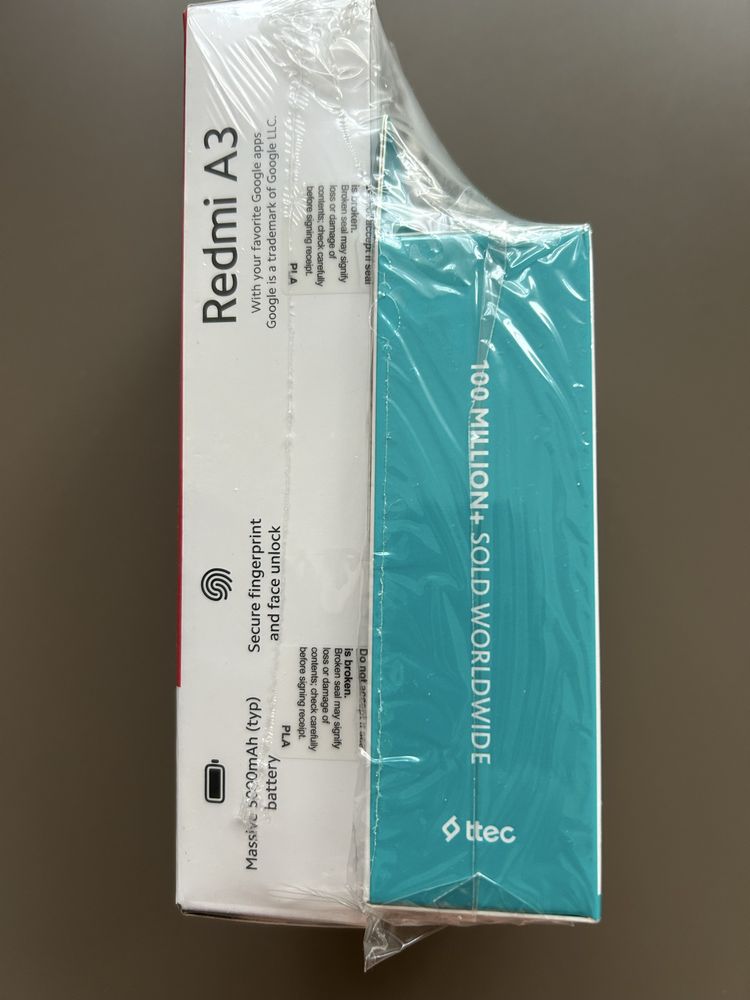 Смартфон XIAOMI REDMI A3 Star Blue плюс слушалки