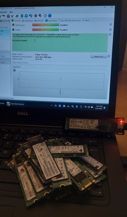 Memorie SSD Sata M2 256Gb, Ram 4-8GB laptop Samsung etc.