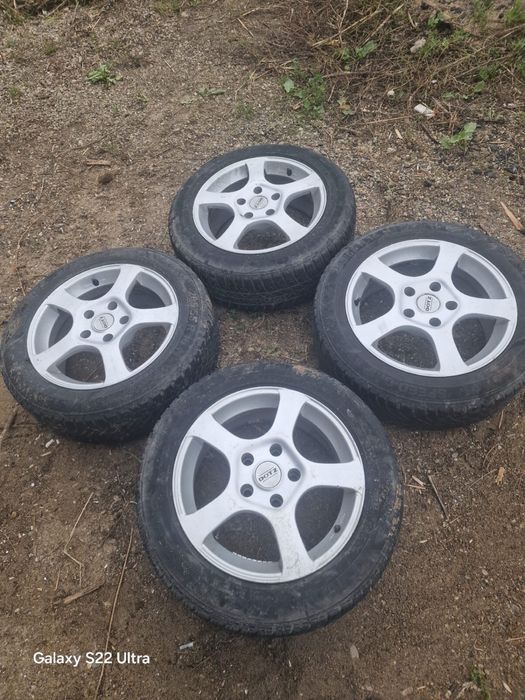 Set jante cu cauciucuri stare buna