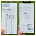 Cablu de incarcare magnetic USB-c Macbook Type-C MagSafe3 140W 2m NOU