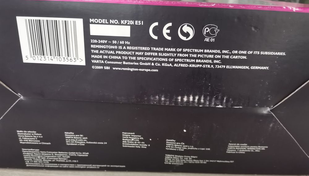 Aparat nou de coafat bucle Remington