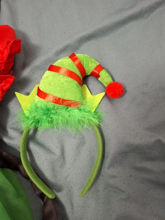 Costum Spiridus / Elf pentru fete 5-6 ani