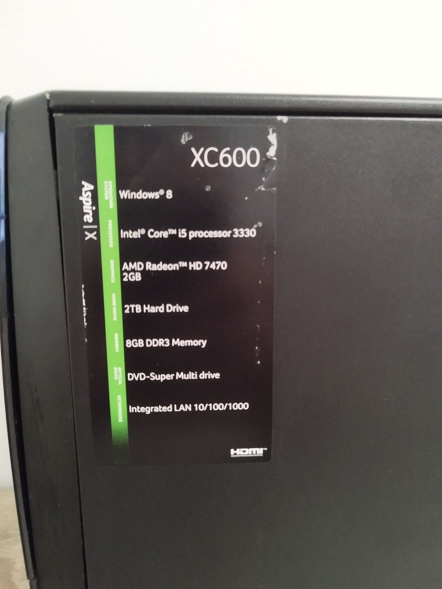 Unitate Acer aspire xc 600