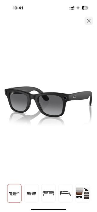 Ray ban meta wayfarer