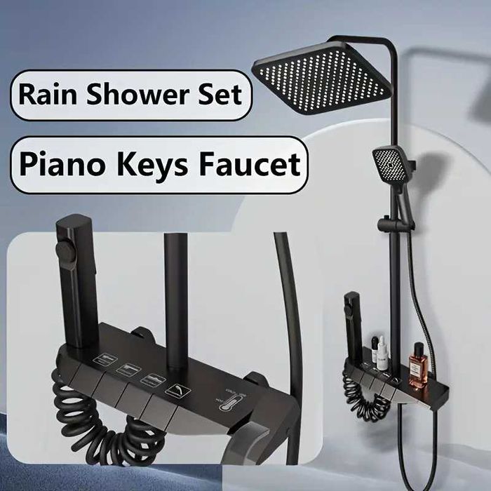 Дъждовна душ система, 4-функционален.