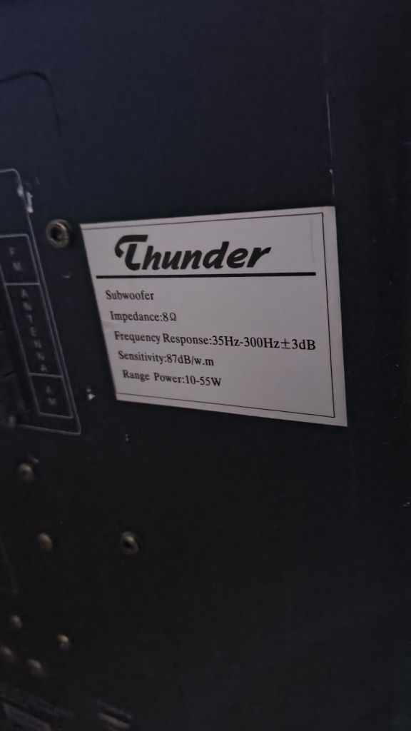 Thunder мултимедийна аудио система за домашно кино