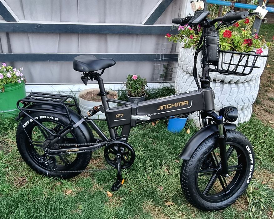 Bicicleta pliabila Jinghma R7 pro full suspension