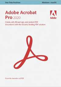 Adobe Acrobat Pro 2020 (PC) 2 Devices – Adobe Key – GLOBAL