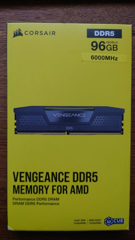 Memorie RAM DDR5 Corsair Vengeance 96 GB