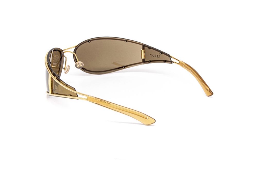 Dior Trailer Park 41C vintage ochelari de soare aurii / Gold