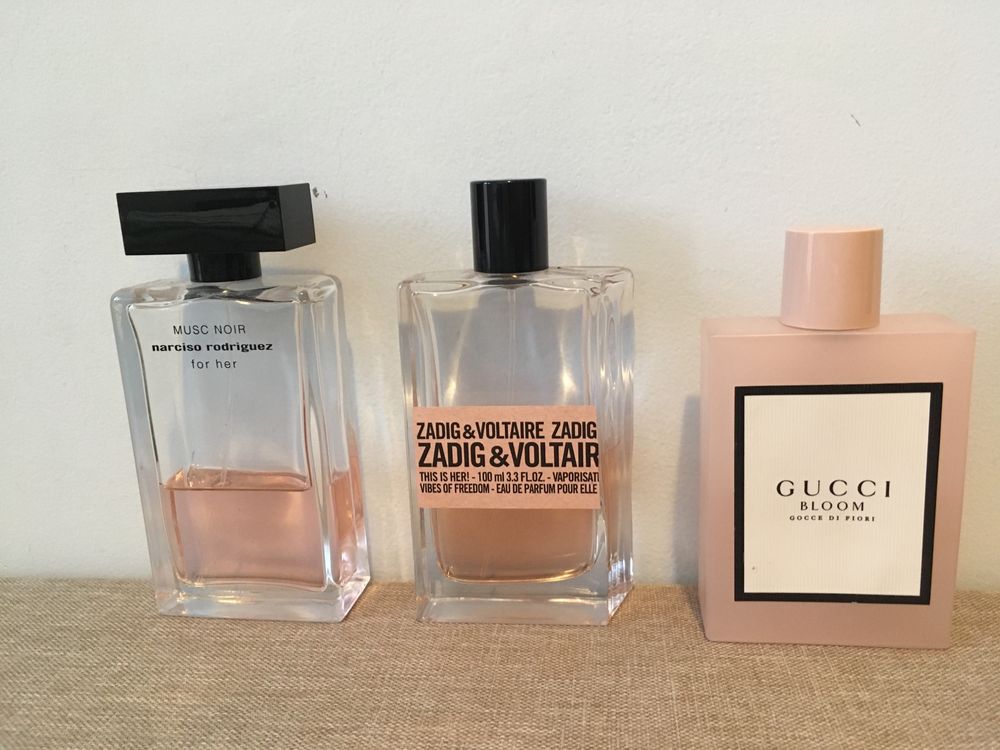 Narciso Lancome Idole Givenchy Mugler Alien Gucci Bloom