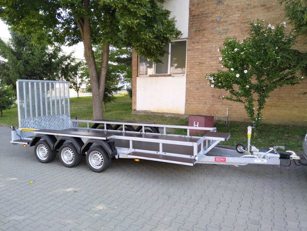 Trailer/Remorca transport utilaje 450x175 cm, 3500 kg !!!