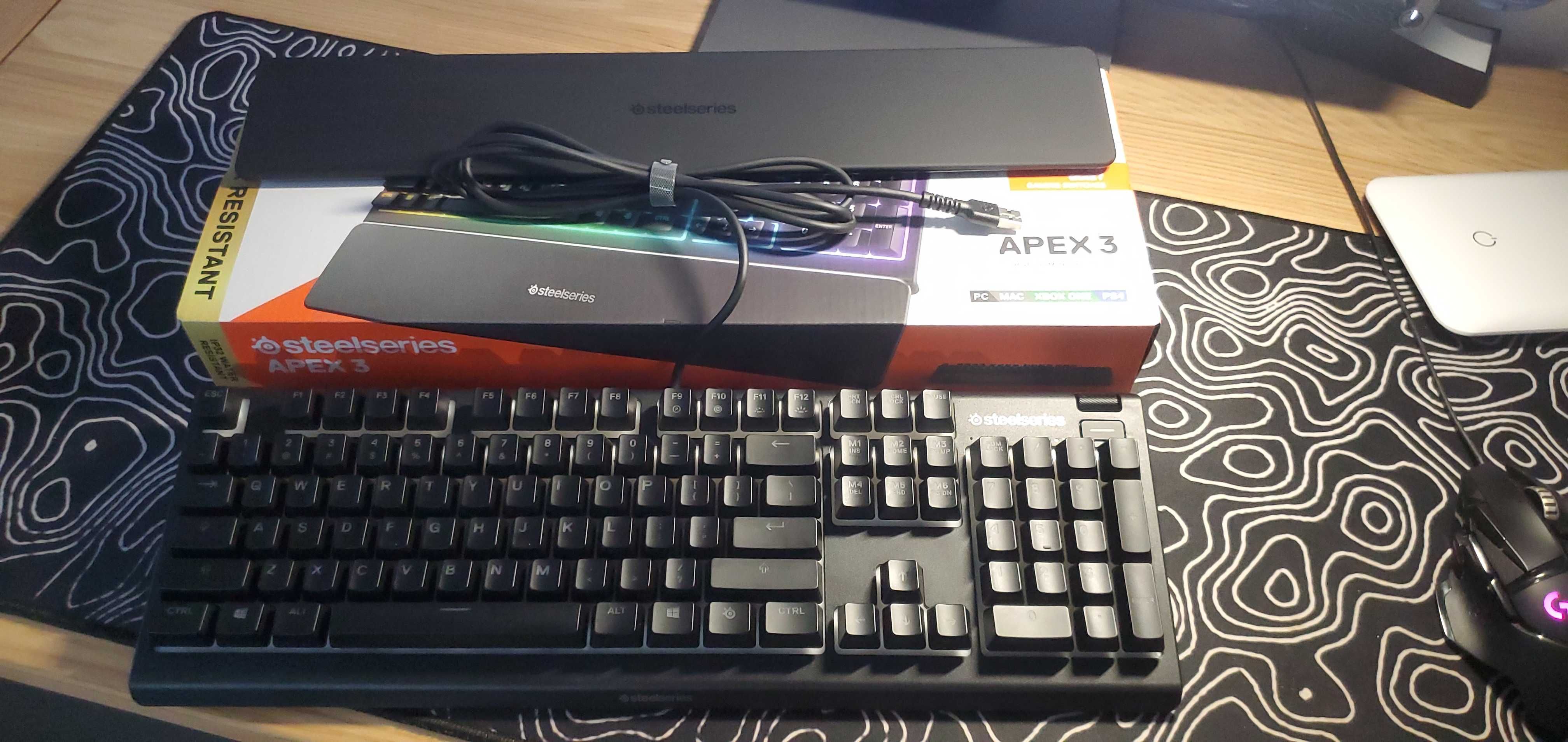 Tastatură Steelseries Apex 3, nouă, încă în garanție