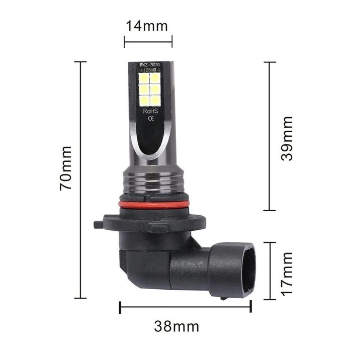 Set becuri led H8/H11 slim