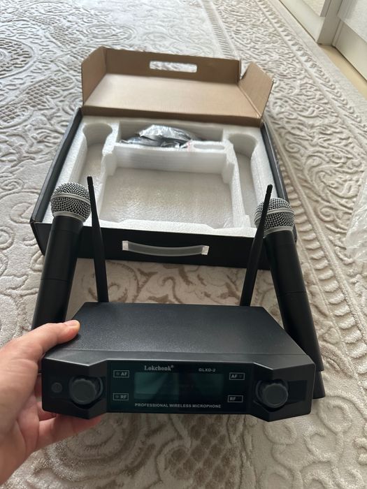 Set microfon Wi Fi NOU 2 microfoane