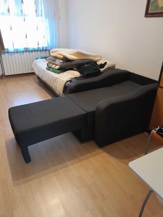 Vand fotoliu extensibil cu lada depozitare