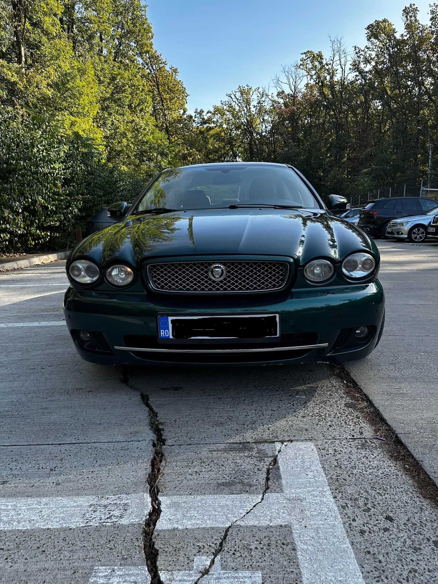 Jaguar X Type 2008, 2.2 TDI 140 CP, automata, piele, navigatie touch