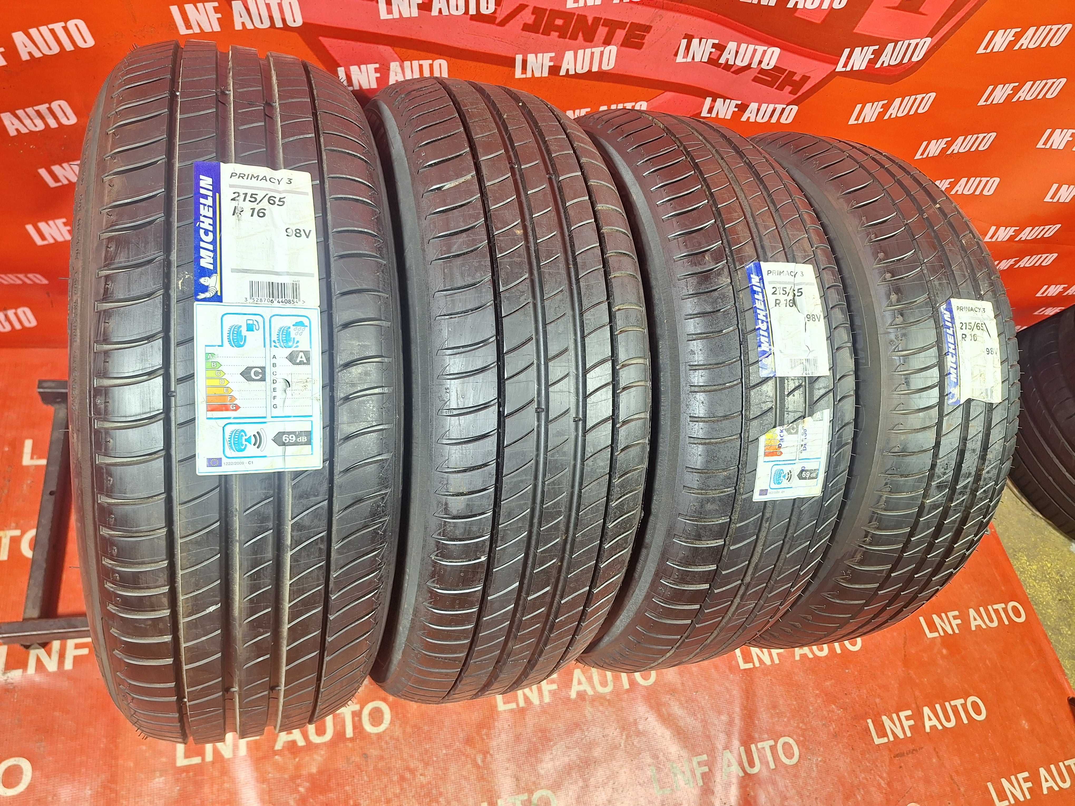 Anvelope de VARA - 215/65/16 - Michelin Primacy 3 - NOI - DOT 2021 !