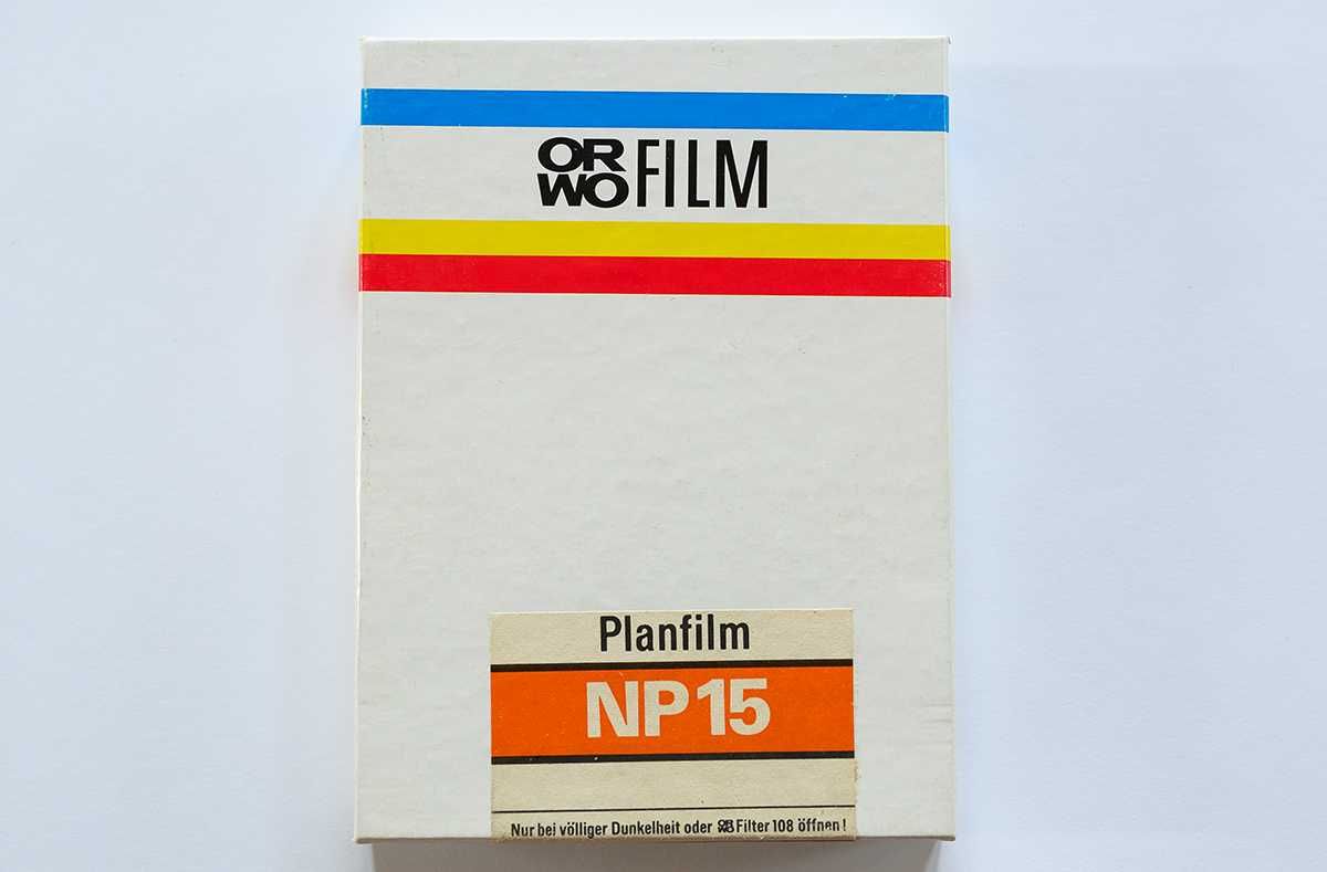 Черно бял филм ORWO NP 15, Planfilm 9 x 12 cm