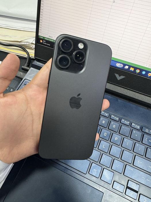 Iphone 16 pro max black 256 sim