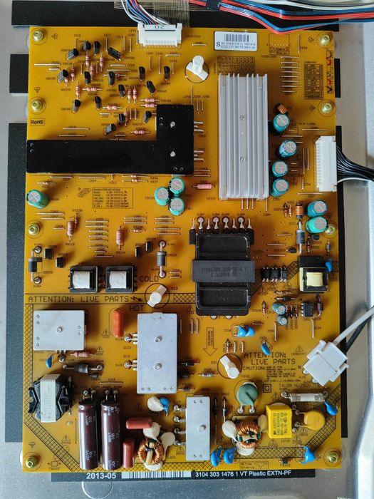 TV Philips 46PFL8008S на части