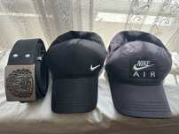 Шапка с козирка NIKE и колан