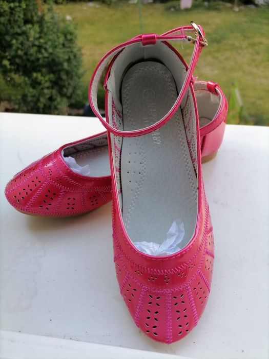 Balerini fuchsia mărime 31 (19 cm interior)
