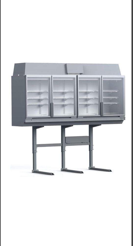 Dulap congelare - refrigerare TOP 4DF 250 cm / NOU