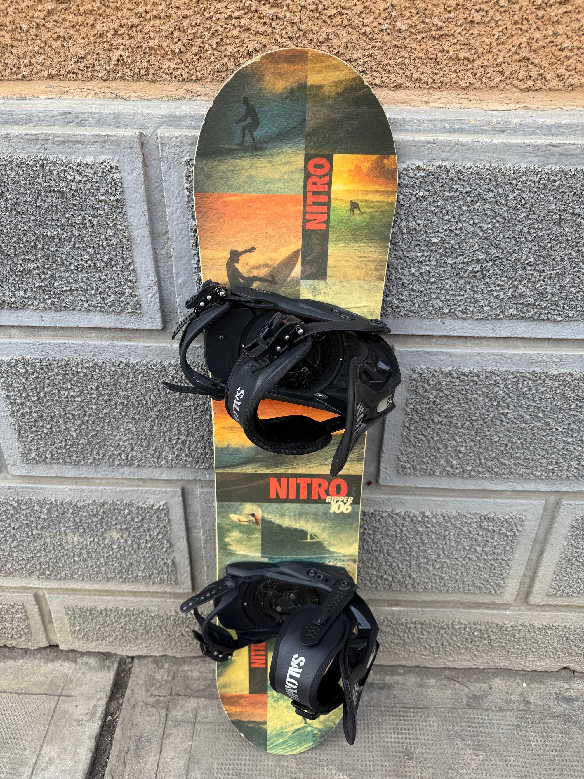 placa snowboard nitro ripper L106cm